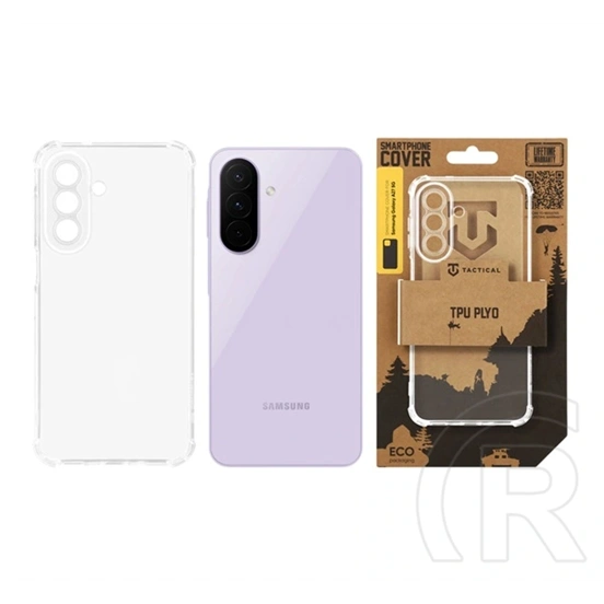 Tactical Samsung A27 5G tpu plyo szilikon telefonvédő (ütésállóság, légpárnás sarok) átlátszó