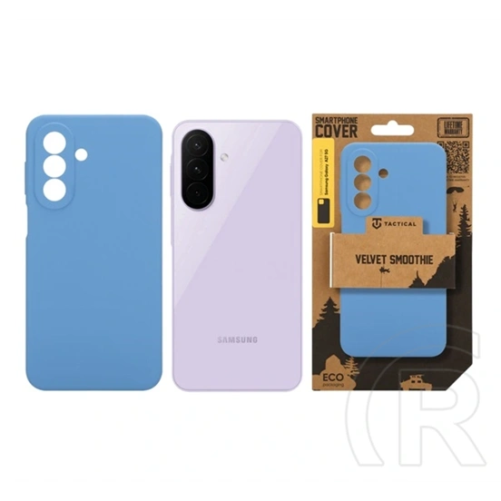 Tactical Samsung A27 5G velvet smoothie szilikon telefonvédő (ütésállóság, matt) sötétkék