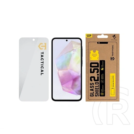Tactical Samsung A35 5G glass shield 2.5d képernyővédő üveg (2.5d, 0.33mm, 9h) átlátszó