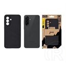 Tactical Samsung A36 5G beaver szilikon telefonvédő (mikrofiber plüss belső, matt, topográfiai minta) fekete