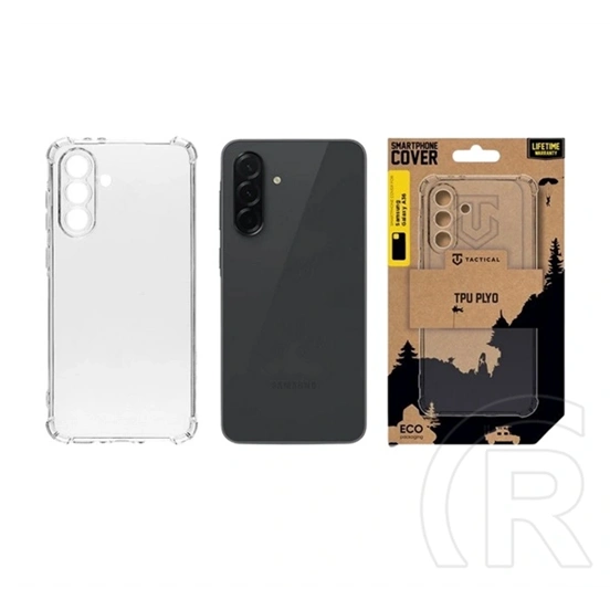 Tactical Samsung A36 5G tpu plyo szilikon telefonvédő (ütésállóság, légpárnás sarok) átlátszó