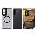 Tactical Samsung A37 5G  magforce warthog szilikon védő (erős ütésálló, topográfiai minta, magsafe) fekete