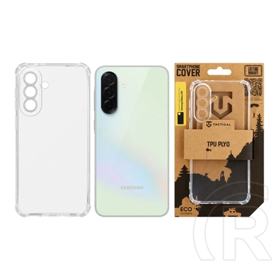 Tactical Samsung A37 5G tpu plyo szilikon telefonvédő (ütésállóság, légpárnás sarok) átlátszó