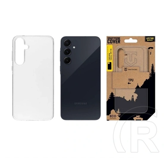 Tactical Samsung A55 5G tpu szilikon telefonvédő (ultravékony, ütésállóság) átlátszó