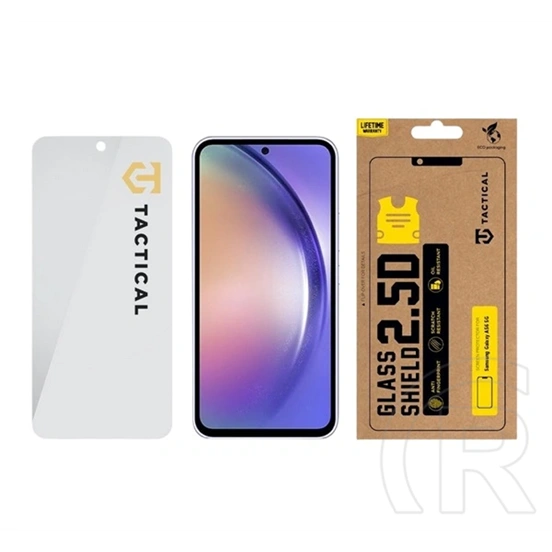Tactical Samsung A56 5G  glass shield 2.5d képernyővédő üveg (2.5d, 0.33mm, 9h) átlátszó