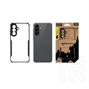 Tactical Samsung A56 5G quantum stealth szilikon védő (ütésálló, légpárnás sarok, átlátszó hátlap, kameravédő) fekete
