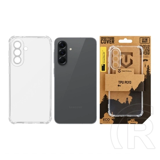 Tactical Samsung A57 5G tpu plyo szilikon telefonvédő (ütésállóság, légpárnás sarok) átlátszó