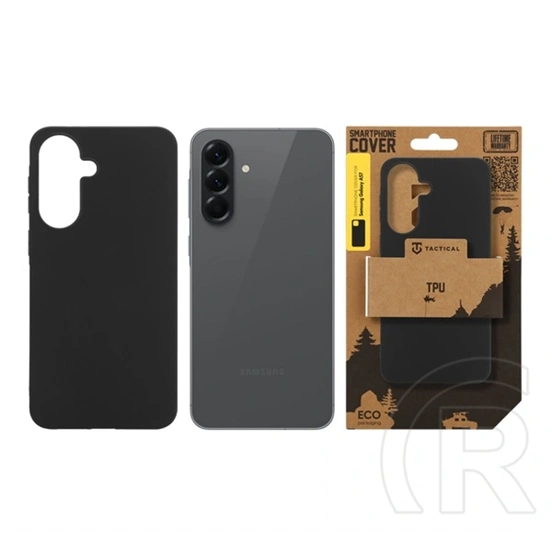 Tactical Samsung A57 5G tpu szilikon telefonvédő (ultravékony, ütésállóság) fekete