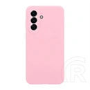 Tactical Samsung A57 5G velvet smoothie szilikon telefonvédő (ütésállóság, matt) rózsaszín