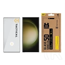 Tactical Samsung S23 Ultra glass shield 5d képernyővédő üveg (5d, 0.33mm, 9h) fekete