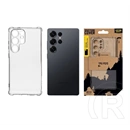 Tactical Samsung S25 Ultra tpu plyo szilikon telefonvédő (ütésállóság, légpárnás sarok) átlátszó