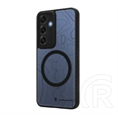 Tactical Samsung S25 magforce warthog szilikon védő (erős ütésálló, átlátszó hátlap, topográfiai minta, magsafe) fekete