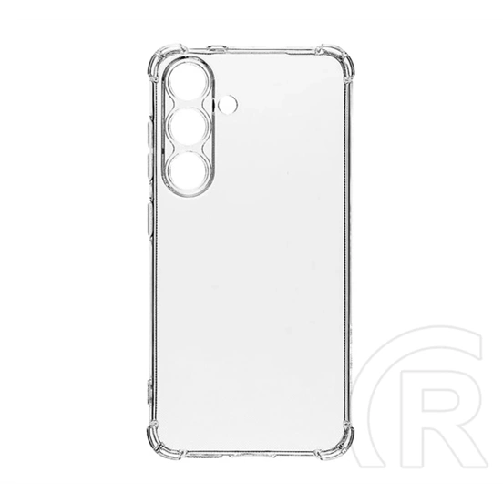 Tactical Samsung S25 tpu plyo szilikon telefonvédő (ütésállóság, légpárnás sarok) átlátszó