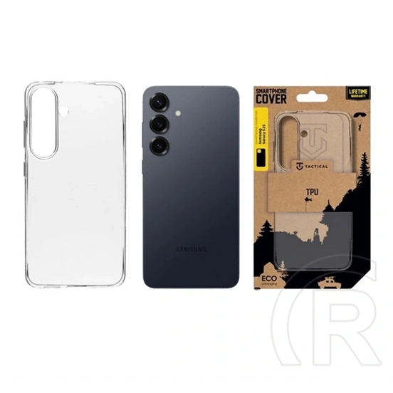 Tactical Samsung S25 tpu szilikon telefonvédő (ultravékony, ütésállóság) átlátszó