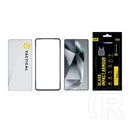 Tactical Samsung S26 Ultra impact armour glass képernyővédő üveg (extra karcálló, antibakteriális + segédkeret) fekete