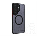 Tactical Samsung S26 Ultra magforce warthog szilikon védő (erős ütésálló, topográfiai minta, magsafe) fekete