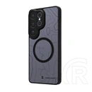 Tactical Samsung S26 Ultra magforce warthog szilikon védő (erős ütésálló, topográfiai minta, magsafe) fekete