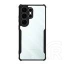 Tactical Samsung S26 Ultra quantum stealth szilikon védő (ütésálló, légpárnás sarok, átlátszó hátlap, kameravédő) fekete