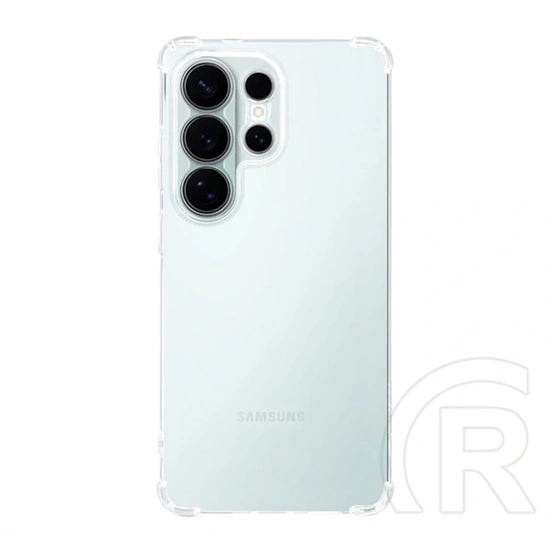 Tactical Samsung S26 Ultra tpu plyo szilikon telefonvédő (ütésállóság, légpárnás sarok) átlátszó