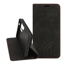 Tactical Samsung S26 Ultra xproof tok álló, bőr hatású (flip, asztali tartó, koptatott bőr minta, prémium) fekete