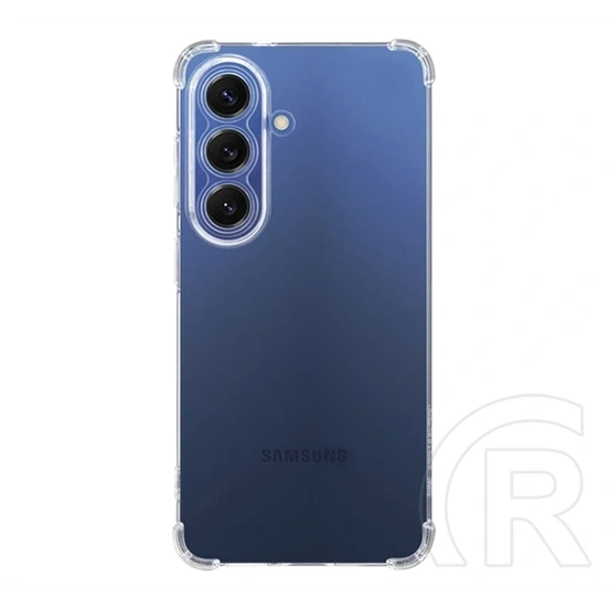 Tactical Samsung S26 tpu plyo szilikon telefonvédő (ütésállóság, légpárnás sarok) átlátszó