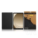 Tactical Samsung Tab A11 Plus LTE  book trifold tok álló, bőr hatású (aktív flip, trifold, asztali tartó) fekete