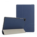 Tactical Samsung Tab A11 Plus LTE  book trifold tok álló, bőr hatású (aktív flip, trifold, asztali tartó) sötétkék