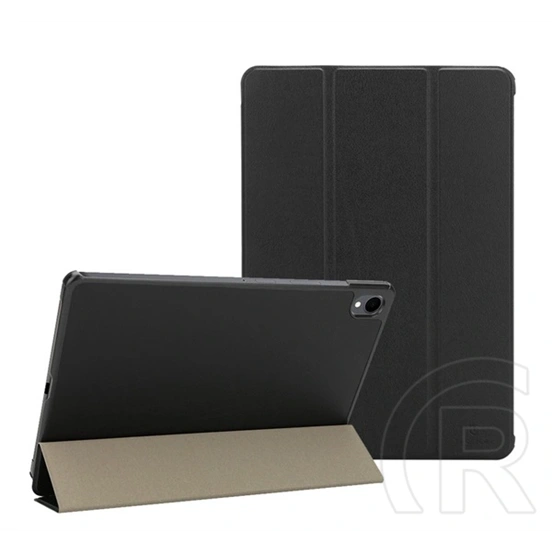 Tactical Samsung Tab S11 5G  book trifold tok álló, bőr hatású (aktív flip, trifold, asztali tartó) fekete