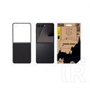 Tactical Samsung Z Flip7 magforce aramid szilikon telefonvédő (ultravékony, magsafe, karbon minta) fekete
