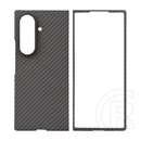 Tactical Samsung Z Fold8 Ultra magforce aramid szilikon telefonvédő (ultravékony, magsafe, karbon minta) fekete