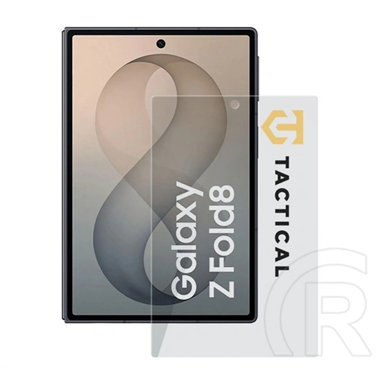 Tactical Samsung Z Fold8 glass shield 2.5d képernyővédő üveg (2.5d, 0.33mm, 9h, külső kijelző) átlátszó