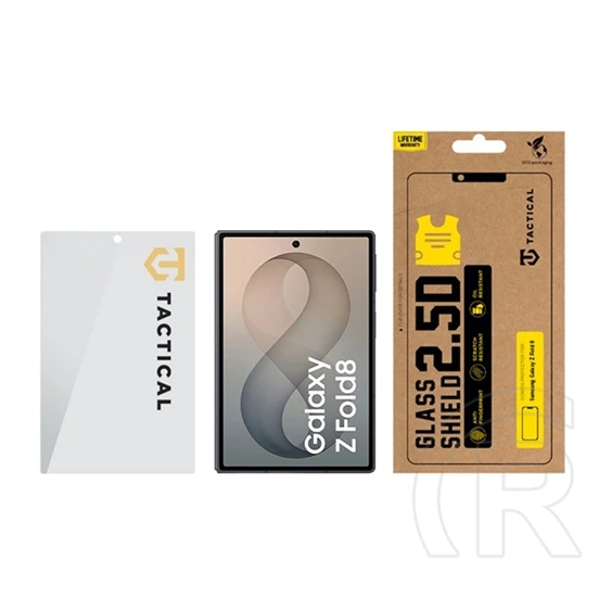 Tactical Samsung Z Fold8 glass shield 2.5d képernyővédő üveg (2.5d, 0.33mm, 9h, külső kijelző) átlátszó
