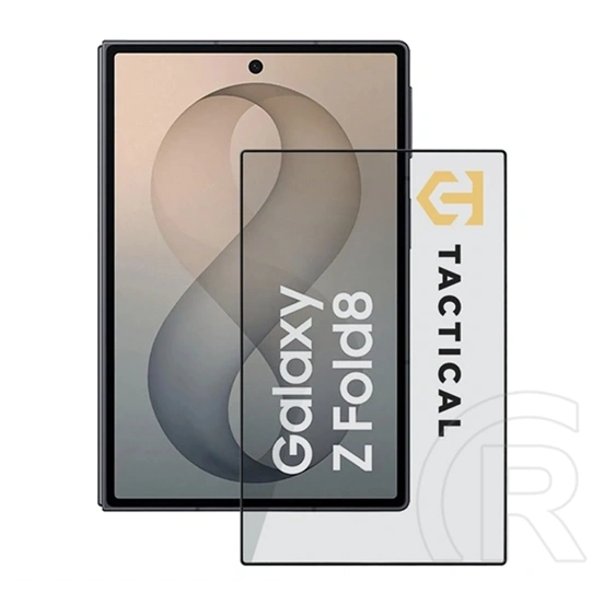 Tactical Samsung Z Fold8 glass shield 5d képernyővédő üveg (5d, 0.33mm, 9h, külső kijelző) fekete