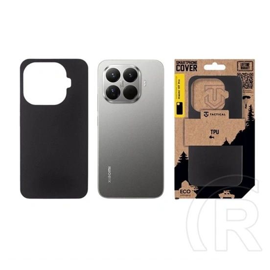 Tactical Xiaomi 15T Pro tpu szilikon telefonvédő (ultravékony, ütésállóság) fekete