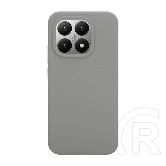 Tactical Xiaomi 15T velvet smoothie szilikon telefonvédő (ütésállóság, matt) világosszürke