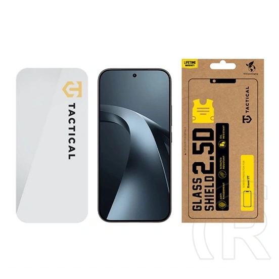 Tactical Xiaomi 17T glass shield 2.5d képernyővédő üveg (2.5d, 0.33mm, 9h) átlátszó