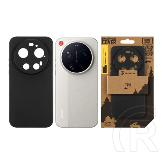 Tactical Xiaomi 17 Ultra tpu szilikon telefonvédő (ultravékony, ütésállóság) fekete