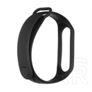 Tactical Xiaomi MI Band 4  pótszíj (egyedi méret, szilikon) fekete