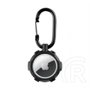 Tactical airtag beam rugged 2.0 műanyag tok (extra ütésálló, karabíner) fekete Apple airtag