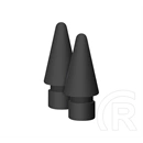 Tactical érintőképernyő ceruza póthegy 2db ( roger pencil pro 2.0/Apple pencil 1/2 kompatibilis) fekete