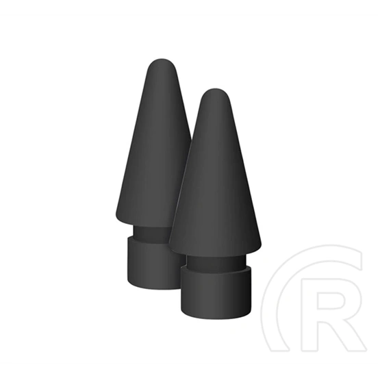 Tactical érintőképernyő ceruza póthegy 2db ( roger pencil pro 2.0/Apple pencil 1/2 kompatibilis) fekete