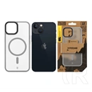 Tactical iPhone 13 magforce hypersand szilikon telefonvédő (ütésállóság, átlátszó hátlap, magsafe) világosszürke