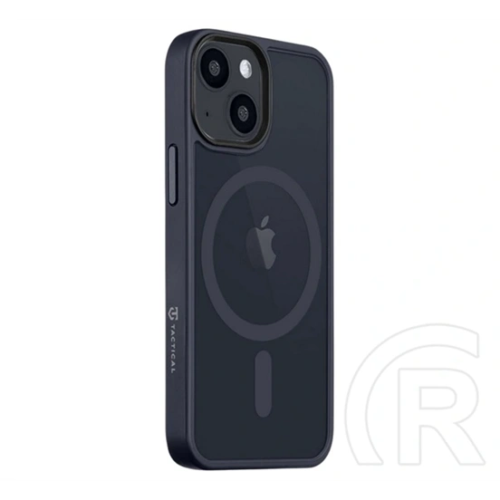 Tactical iPhone 13 mini magforce hyperstealth szilikon telefonvédő (ütésállóság, átlátszó matt hátlap, magsafe) sötétkék