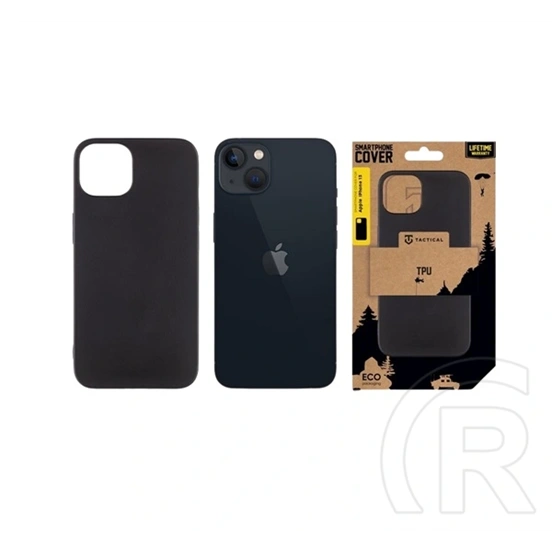 Tactical iPhone 13 tpu szilikon telefonvédő (ultravékony, ütésállóság) fekete