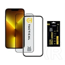 Tactical iPhone 14 Plus  impact armour glass védő üveg (3d, extra karcálló, antibakteriális + segédkeret) átlátszó