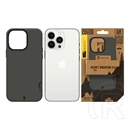 Tactical iPhone 14 Pro magforce velvet smoothie 2.0 szilikon telefonvédő (ütésállóság, matt, magsafe) sötétszürke