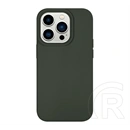 Tactical iPhone 14 Pro magforce velvet smoothie szilikon telefonvédő (ütésállóság, matt, magsafe) sötétszürke