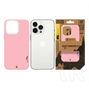 Tactical iPhone 14 magforce velvet smoothie 2.0 szilikon telefonvédő (ütésállóság, matt, magsafe) rózsaszín
