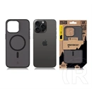 Tactical iPhone 15 Pro Max magforce smoothisfast szilikon védő (ütésálló, mikrofiber plüss belső, matt, magsafe) fekete
