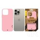 Tactical iPhone 15 Pro Max magforce velvet smoothie 2.0 szilikon telefonvédő (ütésállóság, matt, magsafe) rózsaszín